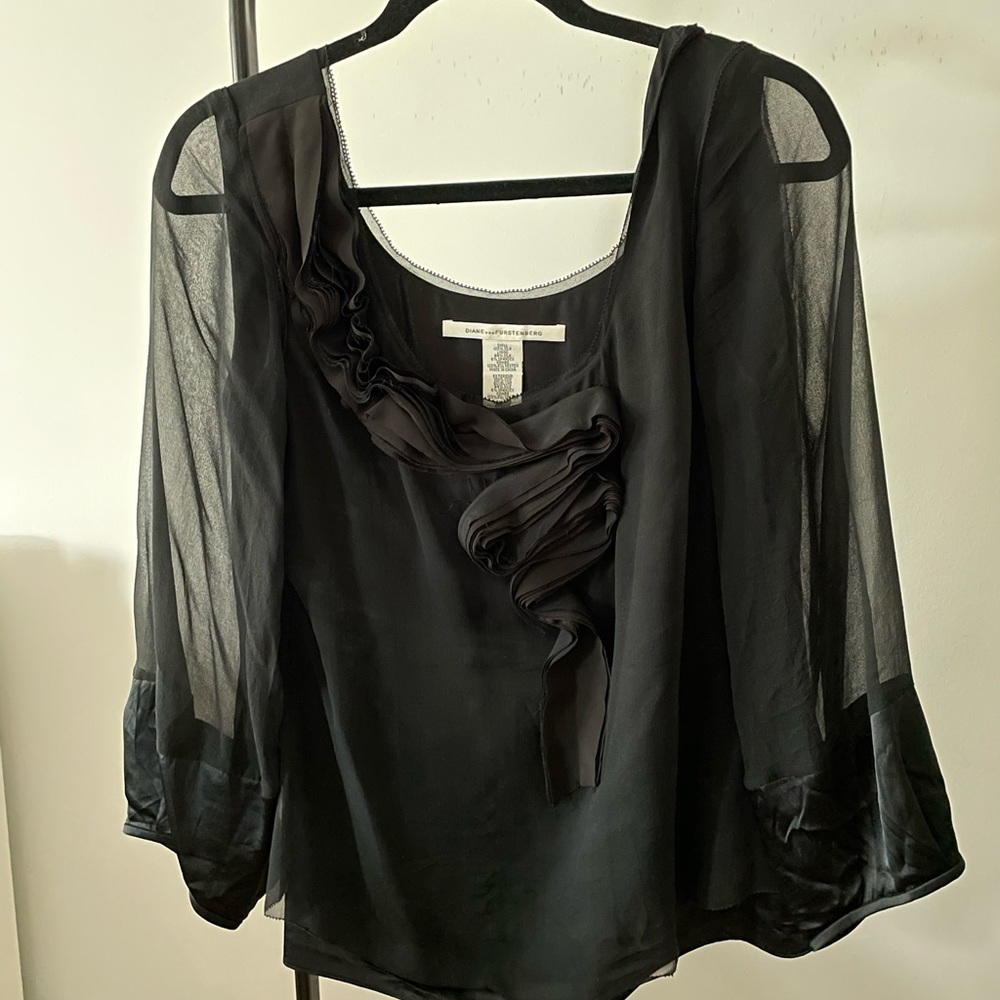 Diane von Furstenberg top size 8